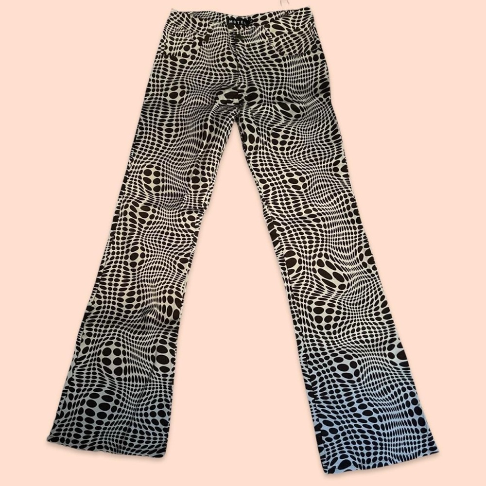 Motel Optic Polka Pants